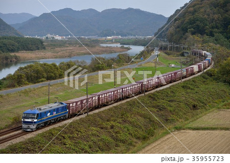 EF210-308コンテナ貨物列車 35955723