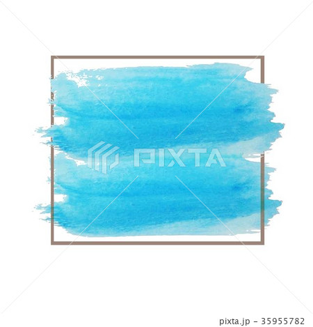 blue color grunge artistic brush strokes 35955782