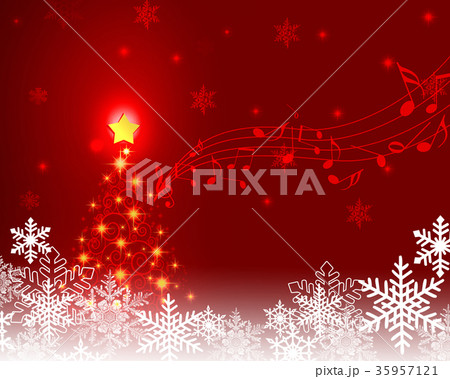 クリスマス　クリスマスツリー　音楽　キャロル 35957121