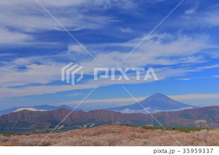 大涌谷富士遠景 35959337