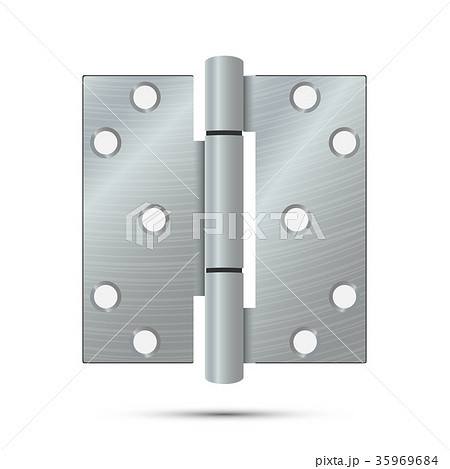 Door Hinge Vector.  35969684