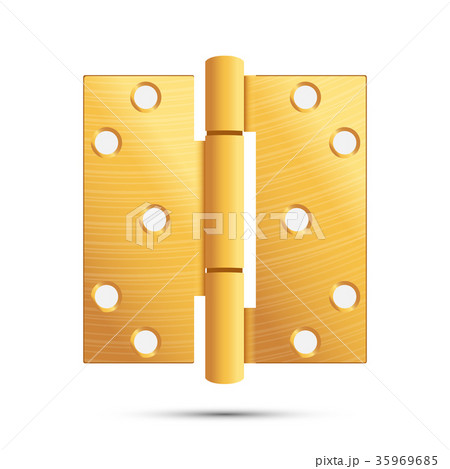 Door Hinge Vector. Classic Door Hinge Vector. Classic 35969685