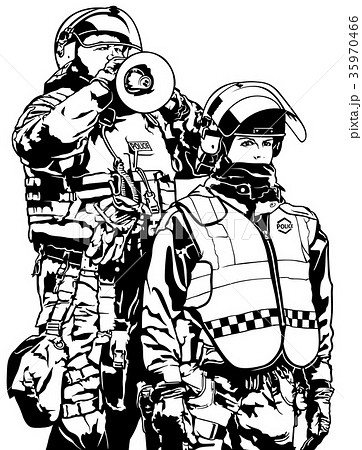 Police Heavy Armorのイラスト素材