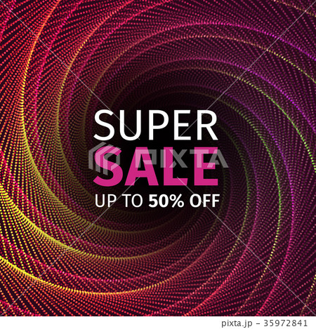Super Sale banner template design. 35972841