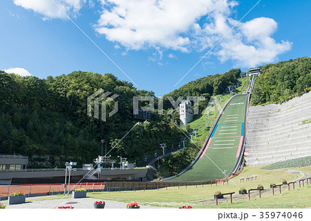 夏の大倉山ジャンプ競技場 / 北海道 札幌市 35974046
