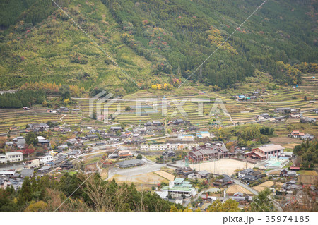 のどかな日本の田舎の風景 のどかな日本の田舎の風景 35974185