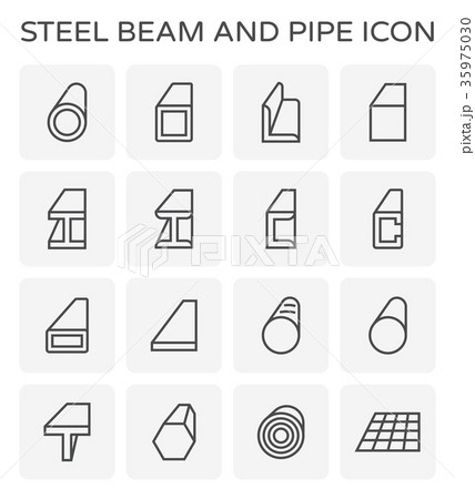 beam pipe icon 35975030