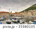 Dubrovnik old town pier, Croatia 35980105