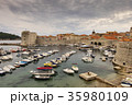 Dubrovnik old town pier, Croatia 35980109