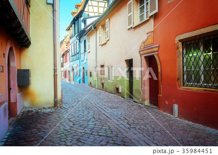 Colmar, beautiful town of Alsace, France 35984451