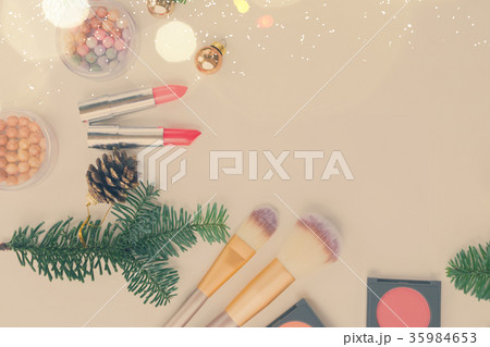 Christmas make up cosmetics 35984653
