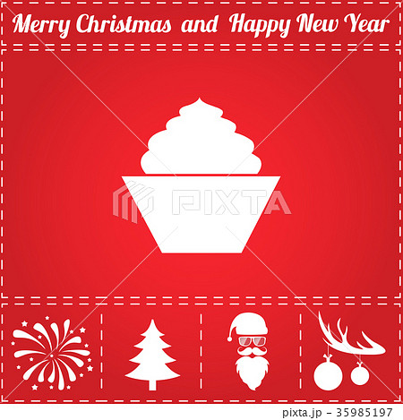 Cake Icon Vector 35985197