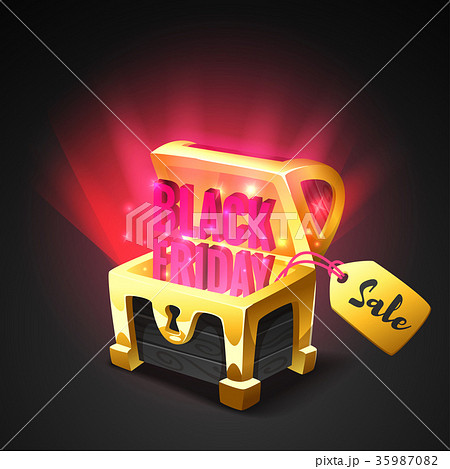 black friday banner template design 35987082