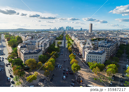 skyline of Paris, France 35987217