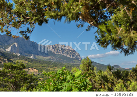 Ai-Petri is a peak in Crimean Mountains. Ai-Petri is a peak in Crimean Mountains. 35995238