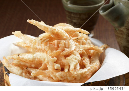 白えびの天ぷら　お酒 35995454