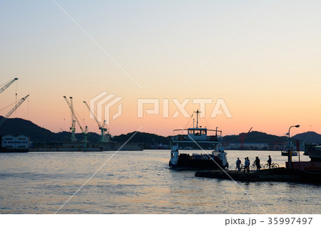 尾道の夕景 尾道の夕景 35997497