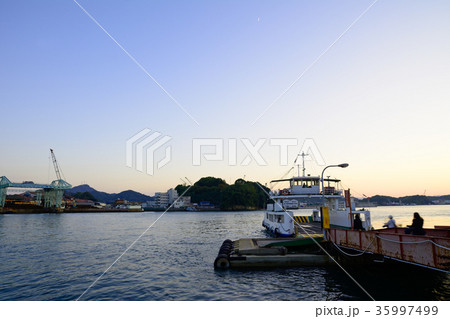 尾道の夕景 35997499
