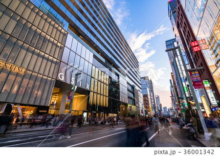 《東京都》銀座・都市風景 《東京都》銀座・都市風景 36001342