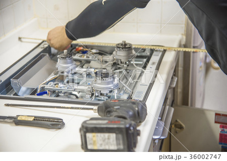 ビルトインコンロ　工事 36002747