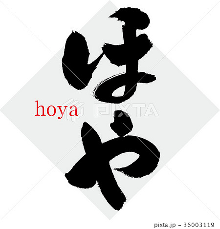 ほや（筆文字・手書き） 36003119
