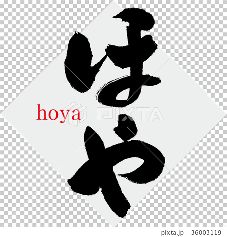 ほや（筆文字・手書き） 36003119