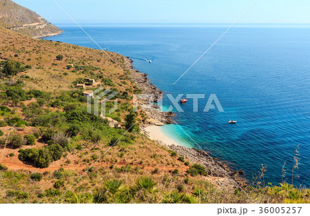 Sea bay in Zingaro Park, Sicily, Italy 36005257