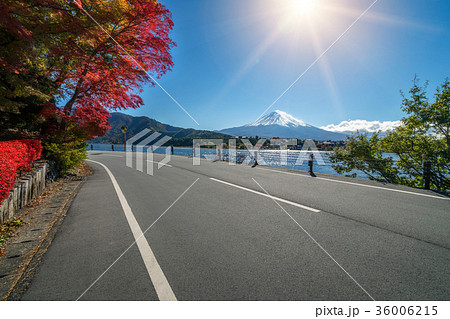 Mount Fuji in Autumn Color, Japan 36006215