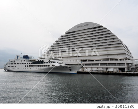 神戸港　神戸メリケンパーク　神戸港の風景　 36011330