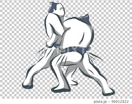 相撲摔跤例證手寫 相撲摔跤例證手寫 36012822