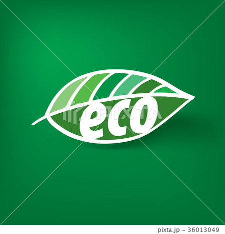logo vector eco 36013049