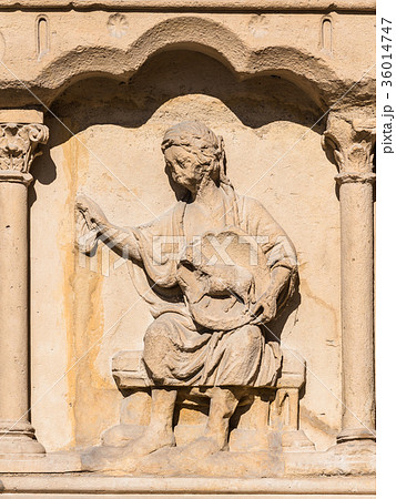 Notre Dame de Paris Cathedral (Details). France 36014747