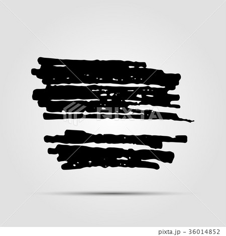 Modern hand drawn ink grunge textures. Template Modern hand drawn ink grunge textures. Template 36014852