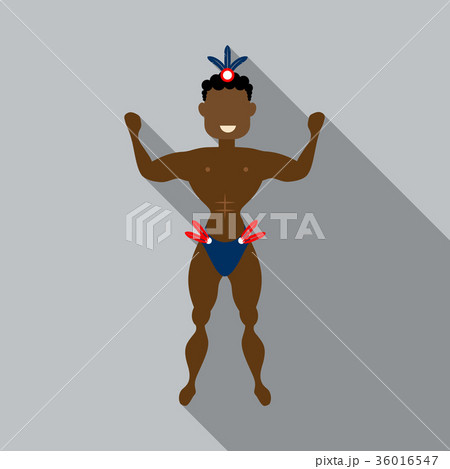 Brazilian samba dancers. Vector carnival mens Brazilian samba dancers. Vector carnival mens 36016547