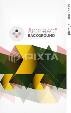 Geometric polygonal vector background 36017249