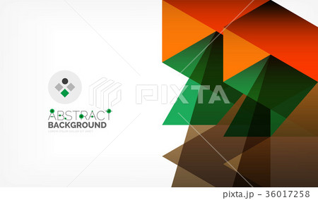 Geometric polygonal vector background Geometric polygonal vector background 36017258
