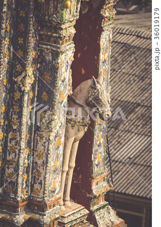 The Temple of Dawn, Wat Arun, on the Chao Phraya The Temple of Dawn, Wat Arun, on the Chao Phraya 36019179