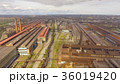 Aerial view of industrial steel plant. Aerial 36019420