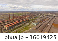 Aerial view of industrial steel plant. Aerial 36019425