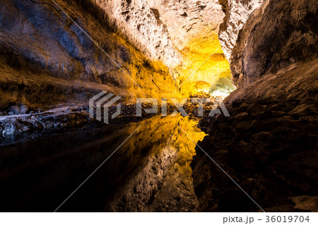 Green cave (Cueva de los Verdes) in Lanzarote 36019704