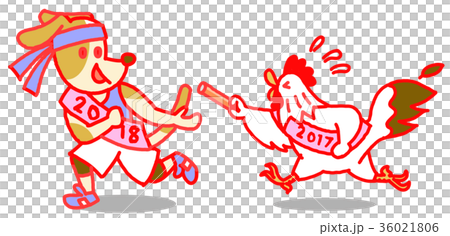 Baton touch from leap year to leap year 36021806