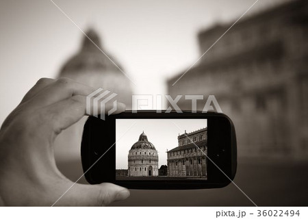 Pisa Italy in smart phone 36022494