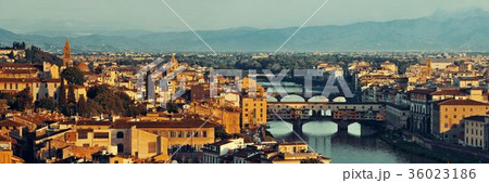 Florence skyline panorama view 36023186