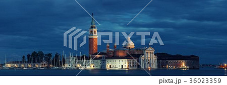 San Giorgio Maggiore church night San Giorgio Maggiore church night 36023359