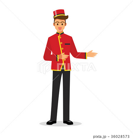 Bellboy hotel service 36028573