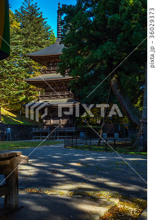 御代田町　真楽寺　三重塔 36029373