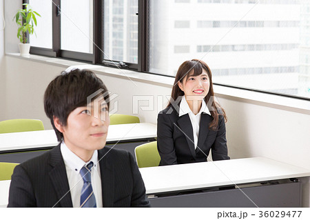 会社訪問　就活 36029477