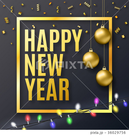 happy new year 2018 36029756