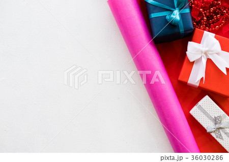 cute jewelry present for girls on white background 36030286