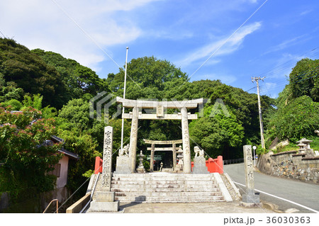 世界遺産 福岡県大島 宗像大社中津宮 世界遺産 福岡県大島 宗像大社中津宮 36030363